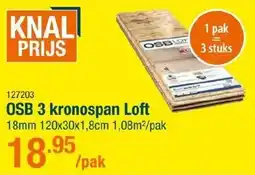 Cevo OSB 3 kronospan Loft aanbieding