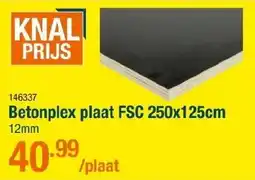 Cevo Betonplex plaat FSC aanbieding