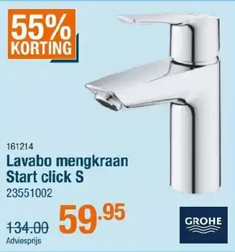 Cevo Lavabo mengkraan Start click S aanbieding