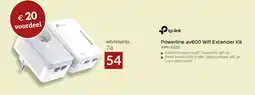 Selexion Powerline av600 Wifi Extender Kit WPA-4225 aanbieding