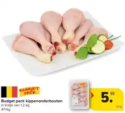 Carrefour Budget pack kippenonderbouten aanbieding