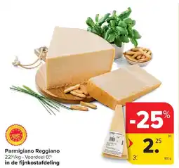 Carrefour Parmigiano Reggiano aanbieding