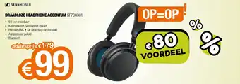 Expert Sennheiser DRAADLOZE HEADPHONE ACCENTUM SF700381 aanbieding