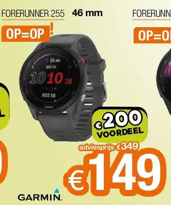 Expert Garmin FORERUNNER 255 aanbieding