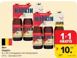 Carrefour Bier Hapkin aanbieding