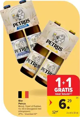 Carrefour Bier Petrus aanbieding