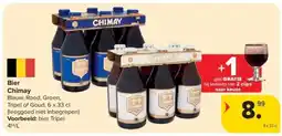 Carrefour Bier Chimay aanbieding