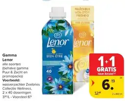 Carrefour Gamma Lenor aanbieding