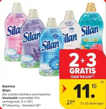 Carrefour Gamma Silan aanbieding