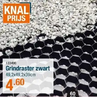 Cevo Grindraster zwart aanbieding