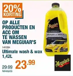 Cevo Ultimate wash & wax aanbieding