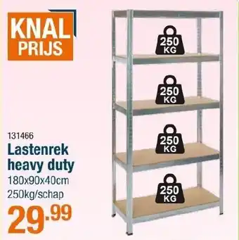 Cevo Lastenrek heavy duty aanbieding