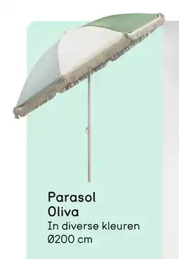 Leen Bakker Parasol Oliva aanbieding