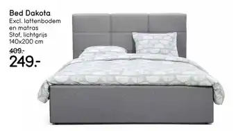 Leen Bakker Bed Dakota aanbieding