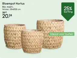 Leen Bakker Bloempot Hortus aanbieding