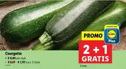 Lidl Courgette aanbieding
