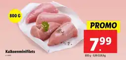 Lidl Kalkoenminifilets aanbieding