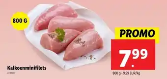 Lidl Kalkoenminifilets aanbieding