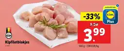 Lidl Kipfiletblokjes aanbieding