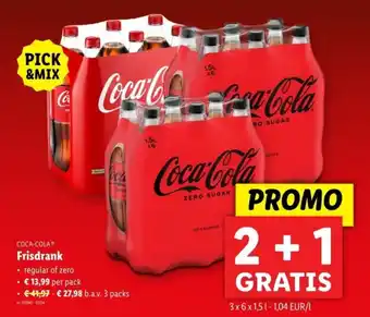 Lidl Coca-cola frisdrank aanbieding