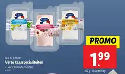 Lidl Duc de coeur verse kaasspecialiteiten aanbieding