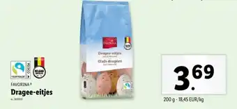 Lidl Favorina dragee-eitjes aanbieding