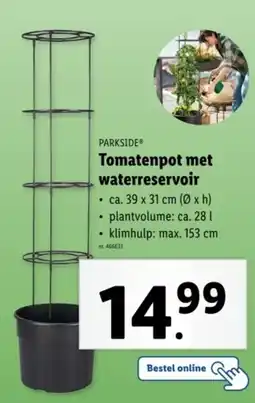 Lidl PARKSIDE Tomatenpot met waterreservoir aanbieding