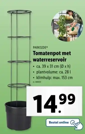 Lidl PARKSIDE Tomatenpot met waterreservoir aanbieding