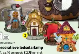 Lidl Livarno home decoratieve ledsolarlamp aanbieding