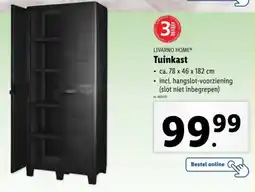 Lidl Livarno home tuinkast aanbieding