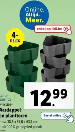 Lidl Parkside aardappel- en planttoren aanbieding