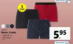 Lidl Livergy boxers aanbieding