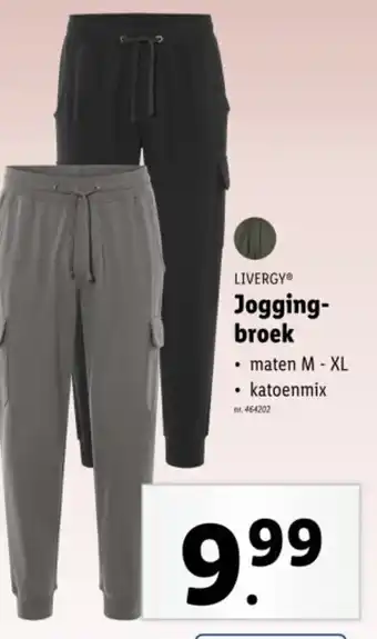 Lidl Livergy joggingbroek aanbieding