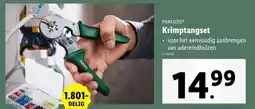 Lidl Parkside krimptangset aanbieding