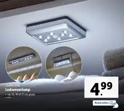 Lidl Livarno home ledsensorlamp aanbieding