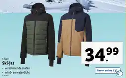 Lidl Crivit ski-jas aanbieding