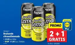 Lidl Freeway bruisende citroenlimonade aanbieding