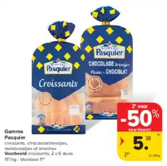 Carrefour Market Gamma Pasquier aanbieding