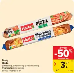 Carrefour Market Deeg Herta aanbieding