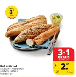 Carrefour Market Half stokbrood aanbieding