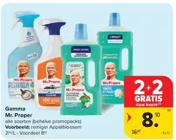 Carrefour Gamma Mr. Proper aanbieding