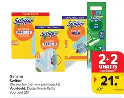 Carrefour Gamma Swiffer aanbieding