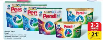 Carrefour Gamma Discs Persil aanbieding