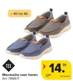 Carrefour Mocassins voor heren aanbieding