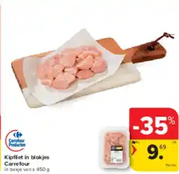 Carrefour Market Kipfilet in blokjes Carrefour aanbieding