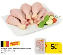 Carrefour Market Budget pack kippenonderbouten aanbieding