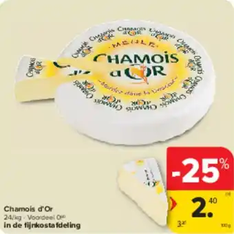 Carrefour Market Chamois d'Or aanbieding