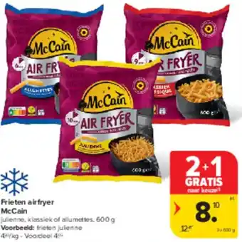 Carrefour Market Frieten airfryer McCain aanbieding