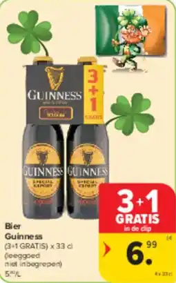 Carrefour Market Bier Guinness aanbieding