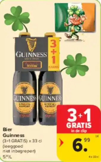 Carrefour Market Bier Guinness aanbieding